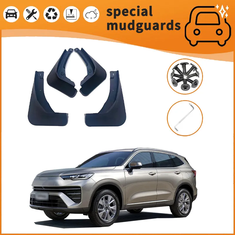 

For 24 HAVAL H6 models Mudguards Fender Mudflaps Front Rear Flares Splash Guards Cover Car Accessorie