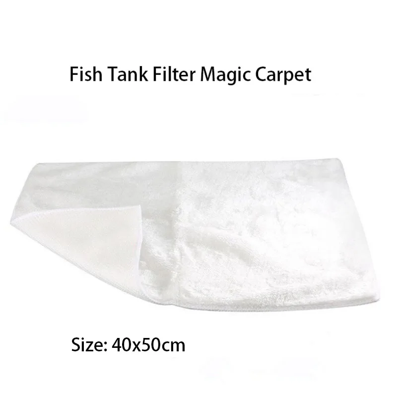 Aquarium Filter Reuse Wash Filter Magical Blanket Pad Biochemical Biological Filtration Clean for Fish Tank Bottom Pond Filter