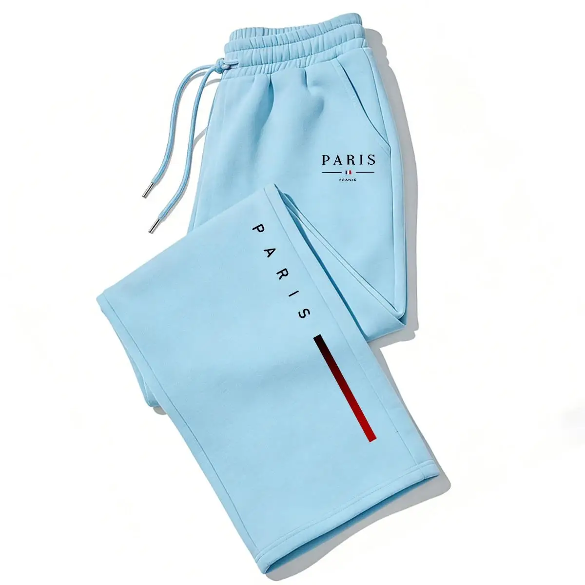 2026 Hot Sale PARIS Printed Wide-Leg Pants Men Women Autumn Winter Casual High Quality Outdoor Running Sports Sweatpants