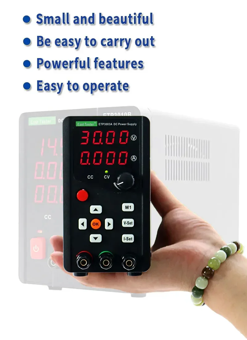 DC Power Supply ETP1506B 15V 6A/90W LED Digital Display Voltage Current Adjustable Remote Control Over Temperature Protection