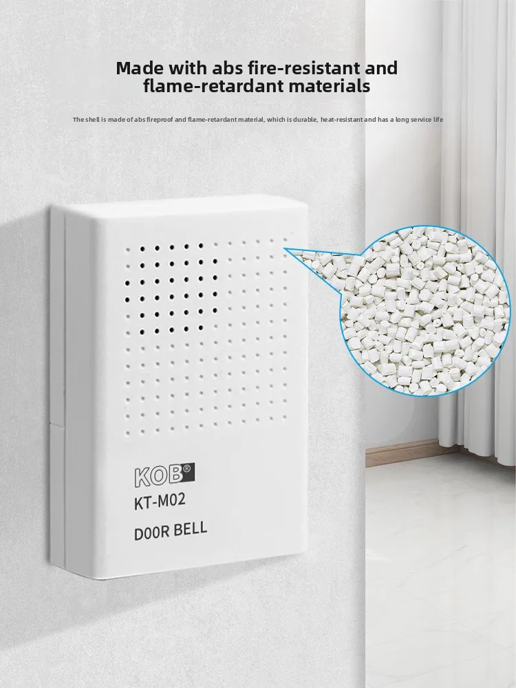 KOB 12V Wired Doorbell for Access Control System No Battery Required  Special Matching Electronic Doorbell for Home Office