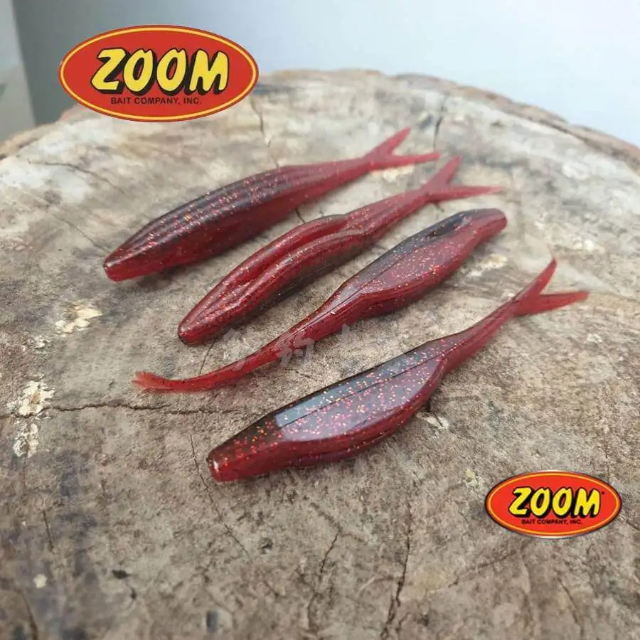

American ZOOM Classic Software To Stop Super Fluke Lure Soft Bait Forktail Soft Jerkbait