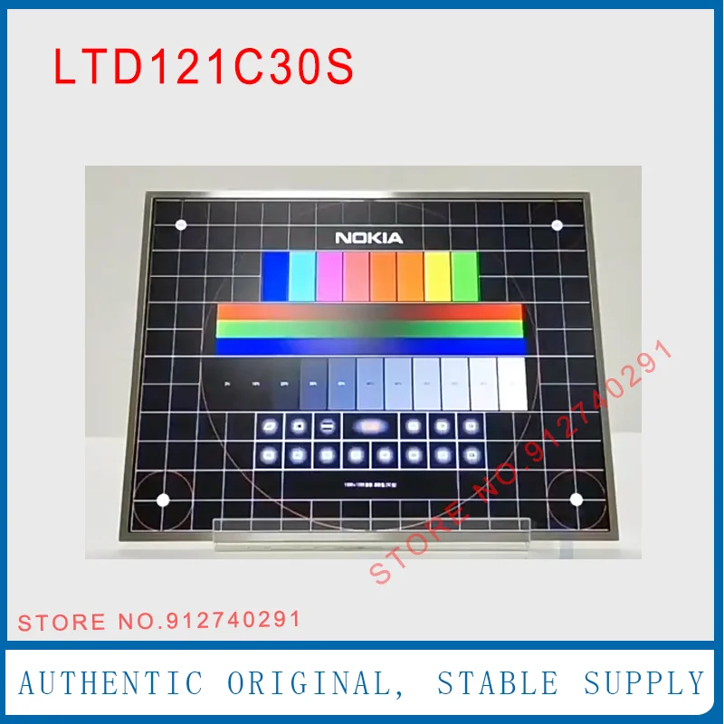 

LTD121C30S Оригинальный 12,1-дюймовый LTS121C30U LTD121C30 NRL75-DC31L15A Промышленная ЖК-панель экрана