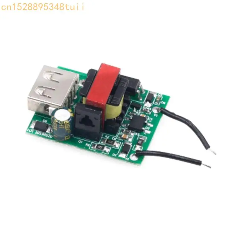 Y4QF Módulo fuente alimentación paso hacia abajo con puerto USB 12V 24V 36V 48V 72V a 5V 1A