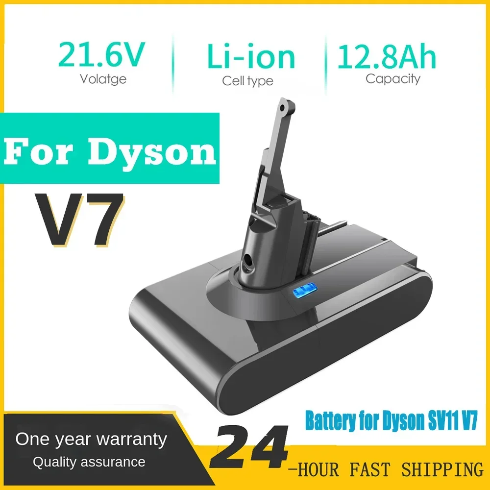 6800mAh 21.6V For Dyson V7 battery Motorhead Animal Trigger Car+Boat Absolute V7 Replacement Battery Handheld Vacuum Cleaners