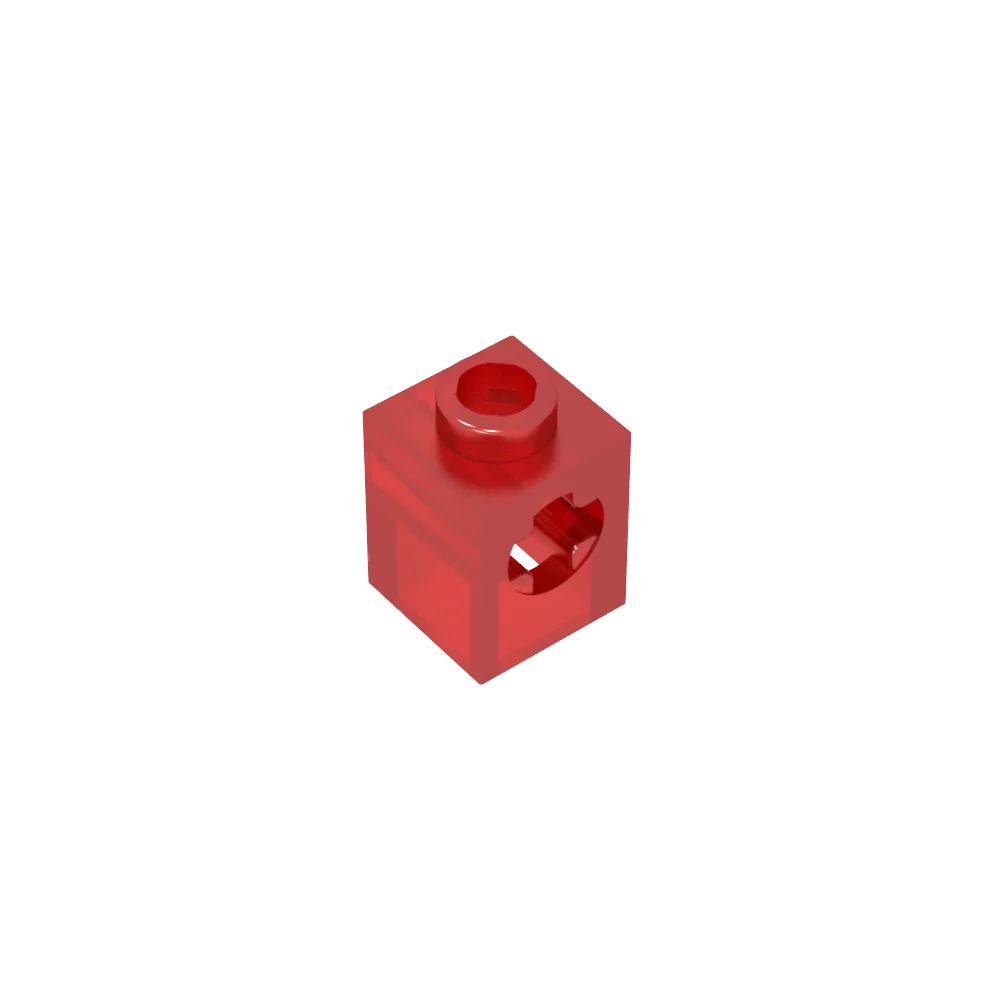 Bouwstenen GDS-2196 Technische steen 1 x 1 met asgat compatibel met LEGO 73230 MOC ONDERDELEN aangepast