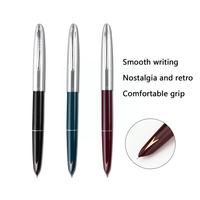 HERO 565 Fountain Pen F 0.5mm Nib Stationery Office Ink Pen Roller Writing Ink School Fountain Mark Pen Steel Stainle B5E5