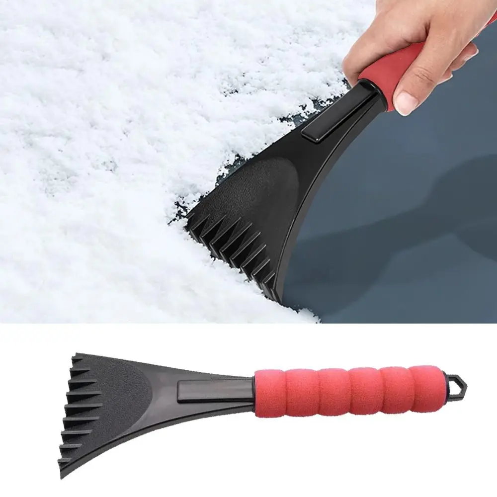 

Scratch Free Ice Scrapers for Car Windshield with Foam Handle Universal Winter Snow Removal Tool EVA Convenient