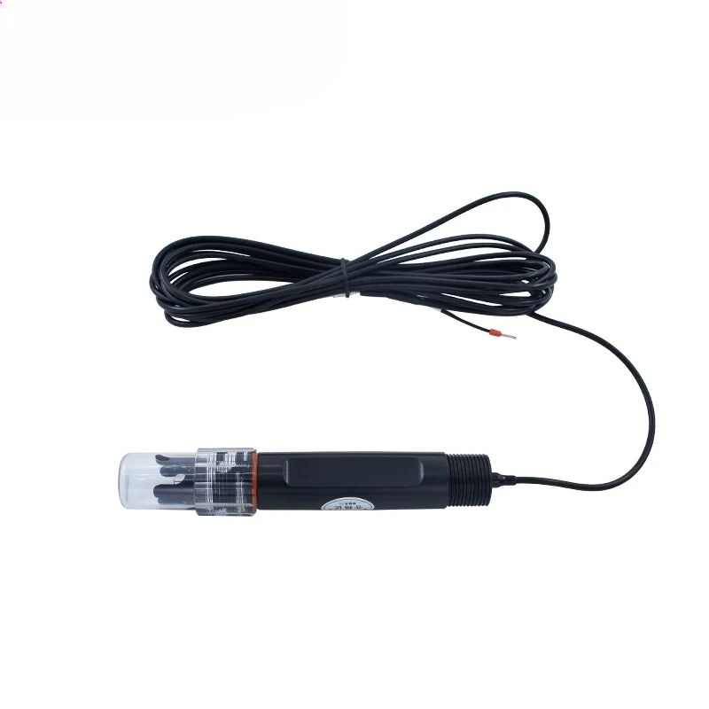 (1PCS) Online pH probe with glass composite electrode and temperature compensation