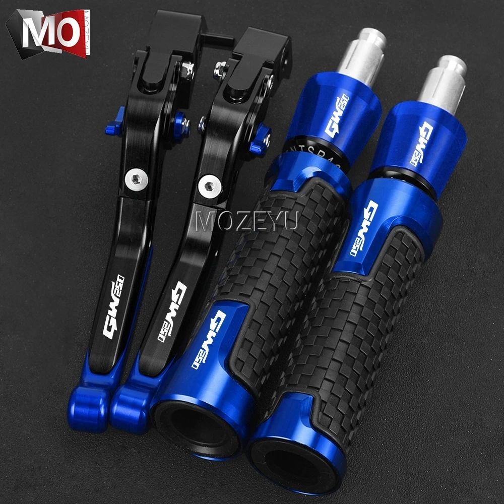 For SUZUKI GW250 INAZUMA GW 250 2012- 2018 2017 2016 2015 2014 Motorcycle Brake Clutch Levers 22mm Handlebar grips Handle ends - Image 2