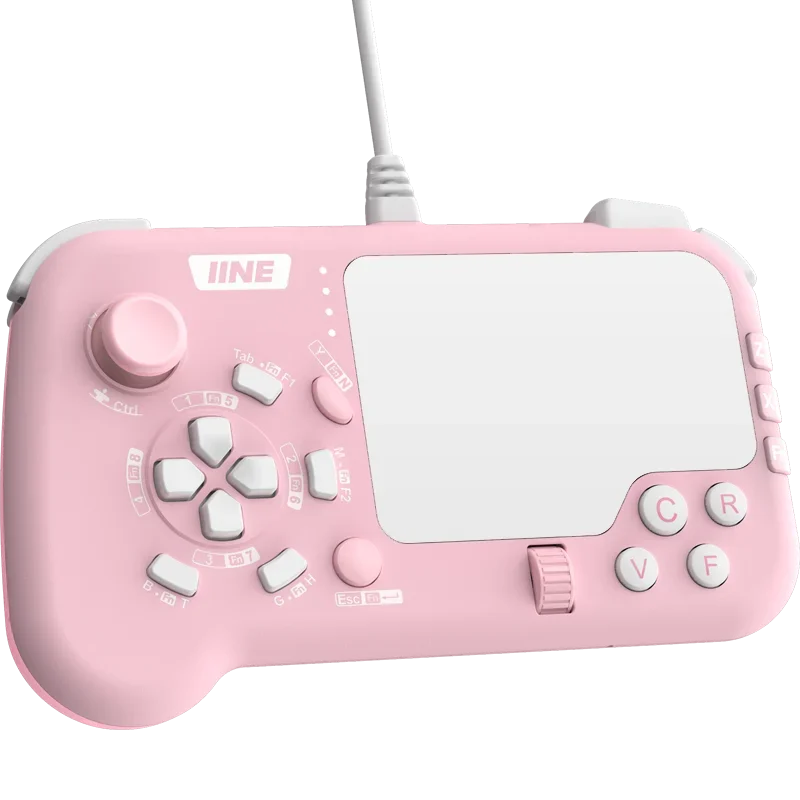 IINE Ungrade draadloze muismatcontroller als toetsenbord- en muiscombinatieset met touchpad - afbeelding 1