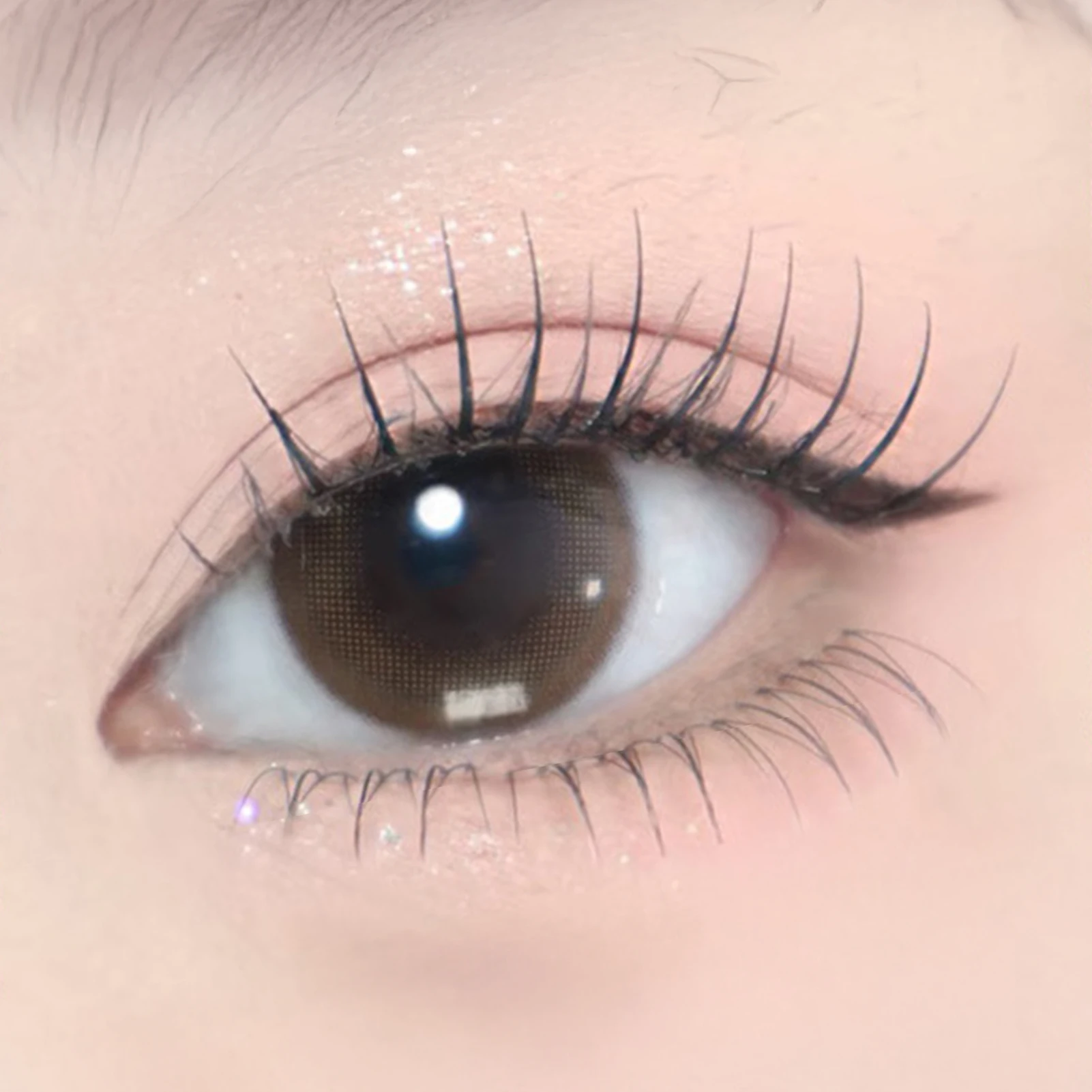 Kein Kleber erforderlich, falsche Wimpern, Comic-Wimperncluster, selbstklebendes koreanisches U-förmiges Wimpern-Wimpernverlängerungs-Make-up-Werkzeug