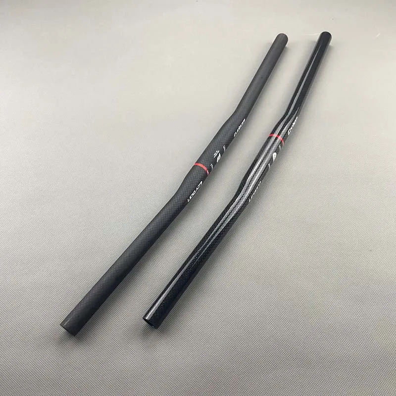 Folding bicycle straight handlebars 25.4x580mm Ultra-light carbon fiber handlebars horizontal handlebars 3k matte/3k glossy