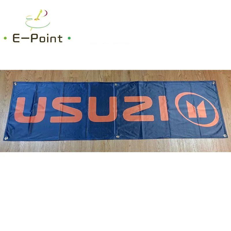 130GSM 150D Material Japan Isuzu Car Banner 1.5ft*5ft (45*150cm) Size for Home Flag Indoor Outdoor Decor yhx072