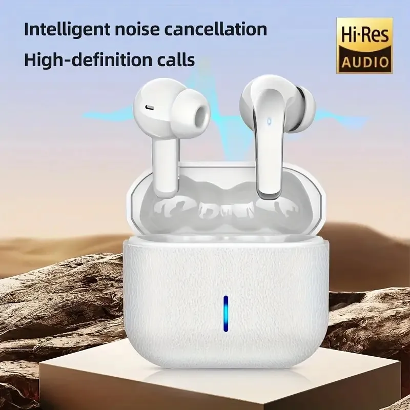 Auricolari Bluetooth 5.4 Wireless con Lunga Durata della Batteria, Cuffie da Gaming a Doppia Modalità, Audio Stereo HIFI con Microfono