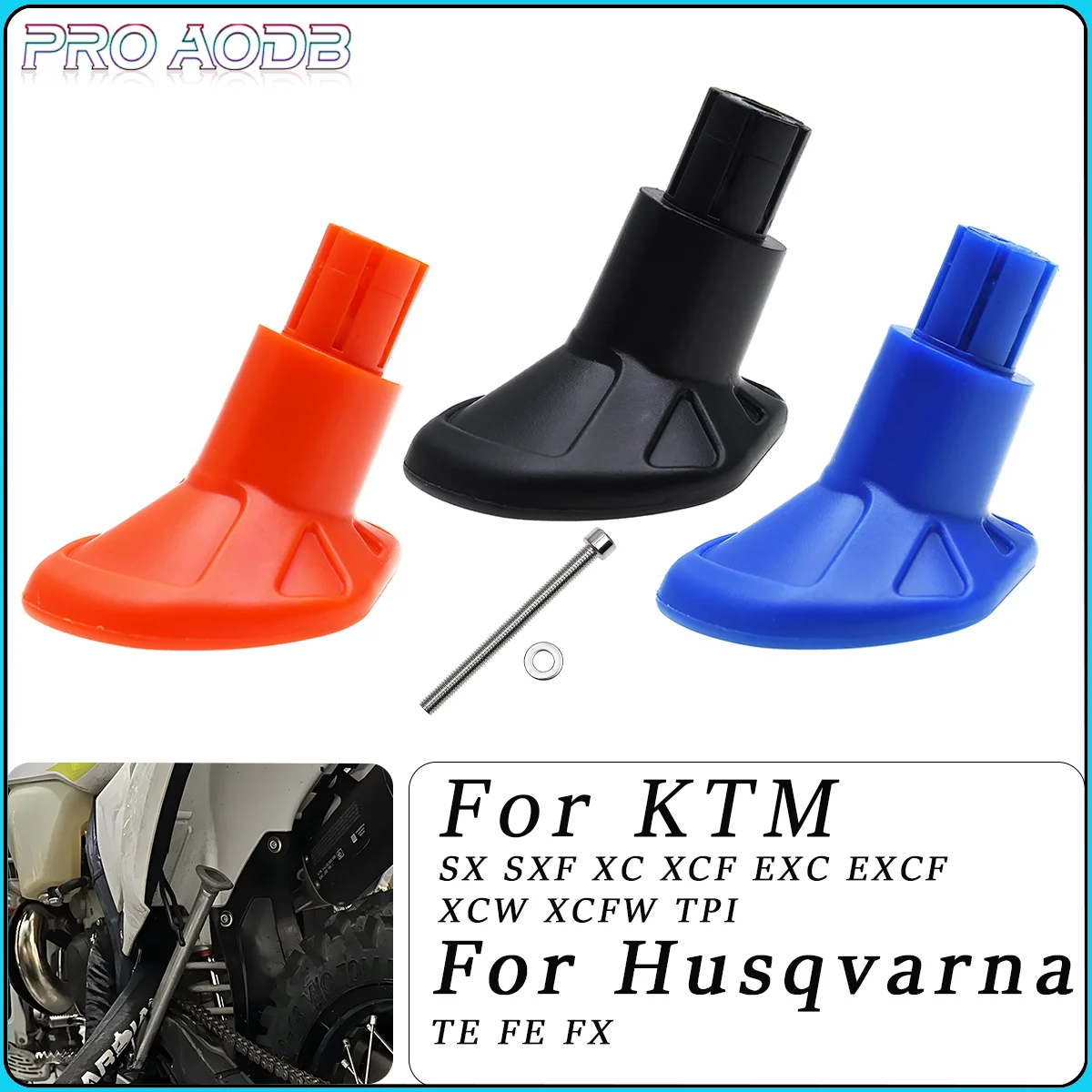 

Kick Side Stand Base Pad Motorcycle Foot Kickstand Plate For KTM XC XCF SX SXF EXC EXCF XCW XCFW Husqvarna Husaberg GASGAS