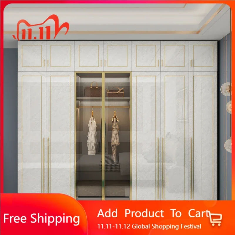 

Дизайнерский складной шкаф, шкаф для гостиной, комплект мебели для спальни, кровать, комод, перегородки, мебель для салона Armario