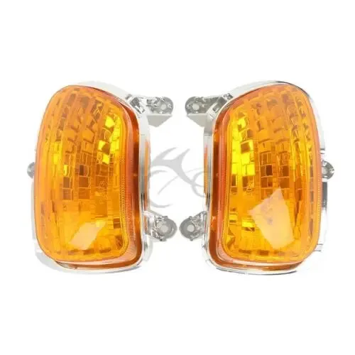 Motorcycle Front Turn Signal Lens Shell For Honda Goldwing GL1800 GL 1800 2001 2014 2013 2012 2011 2010 Clear/Orange/Smoke