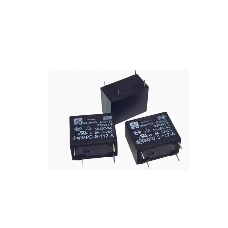 

ГОРЯЧАЯ НОВИНКА MPD-S-112-A MPD S 112 A 12 В постоянного тока 5 А 4-футовое реле