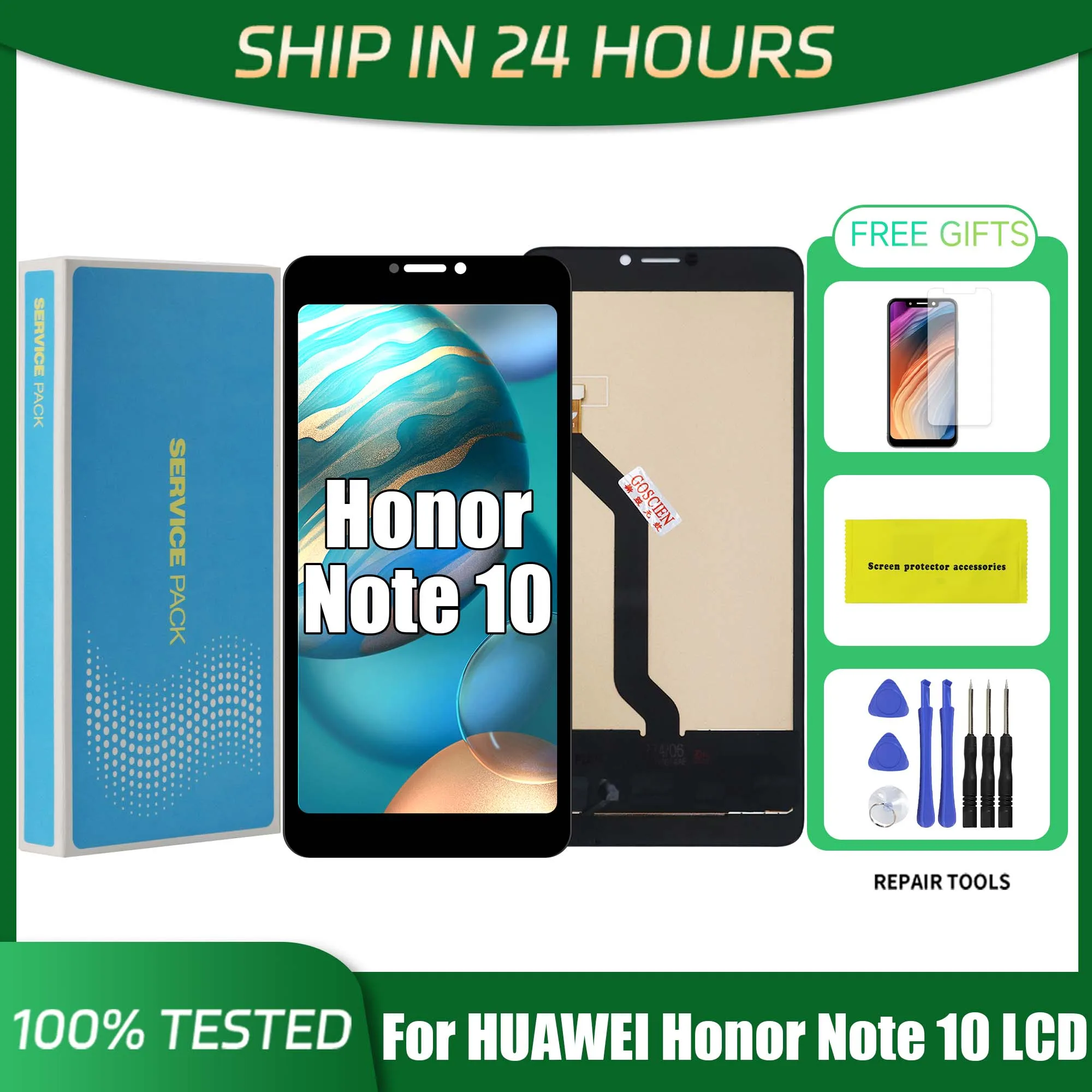 huawei-honor-note-10-695-''for-honor-note10-rvl-al09-lcd-ディスプレイタッチスクリーンデジタイザーアセンブリの交換
