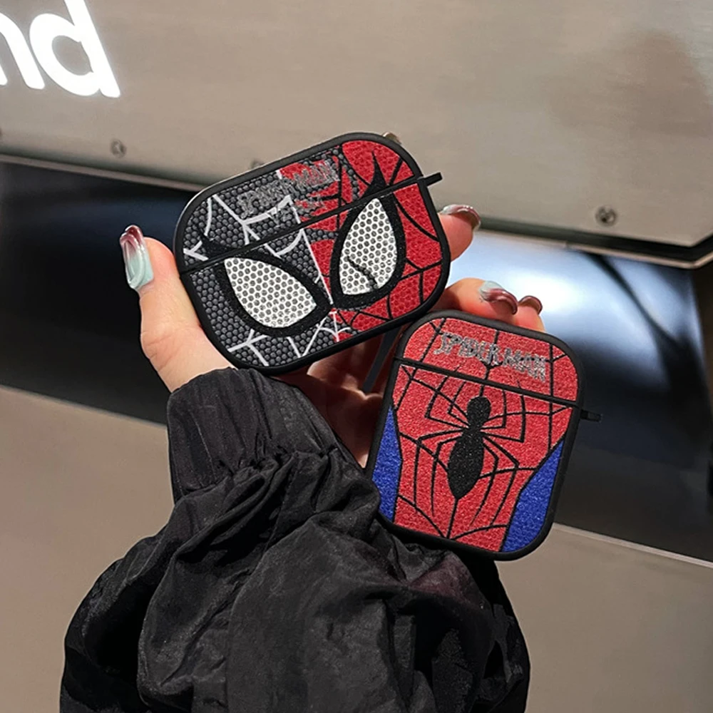 3D Spiderman Earphone Cases for Apple AirPods 1 2 3 Pro 2nd Case Cool Cartoon Earphone Case Earphone Protective Case Accessories