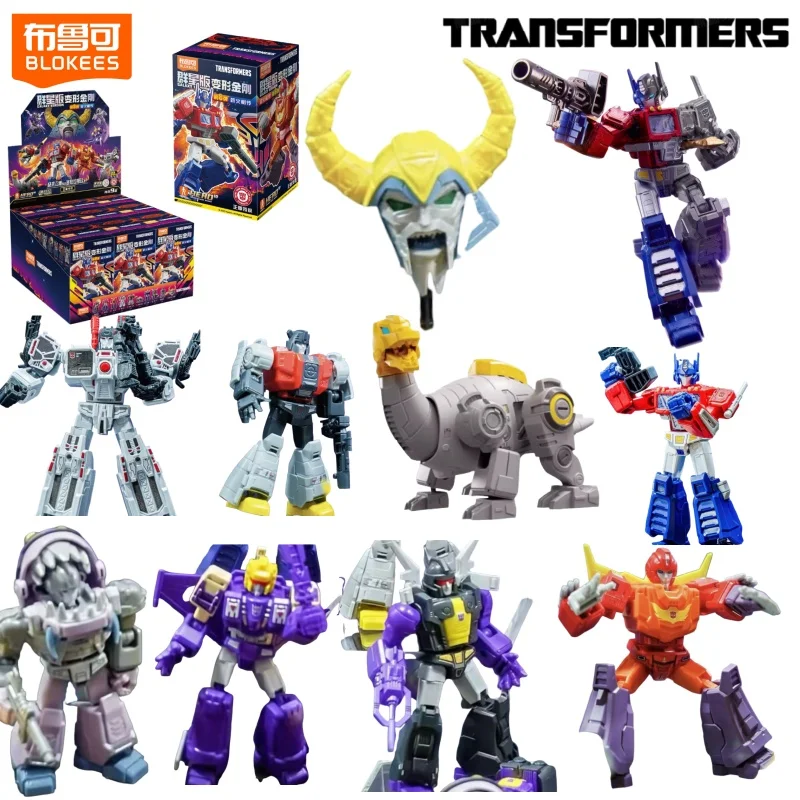 

BLOKEES Трансформеры Building Block Man Star Edition No 8 Optimus Prime Hot Rod Передвижная игрушка в сборе по модели, украшения, подарок