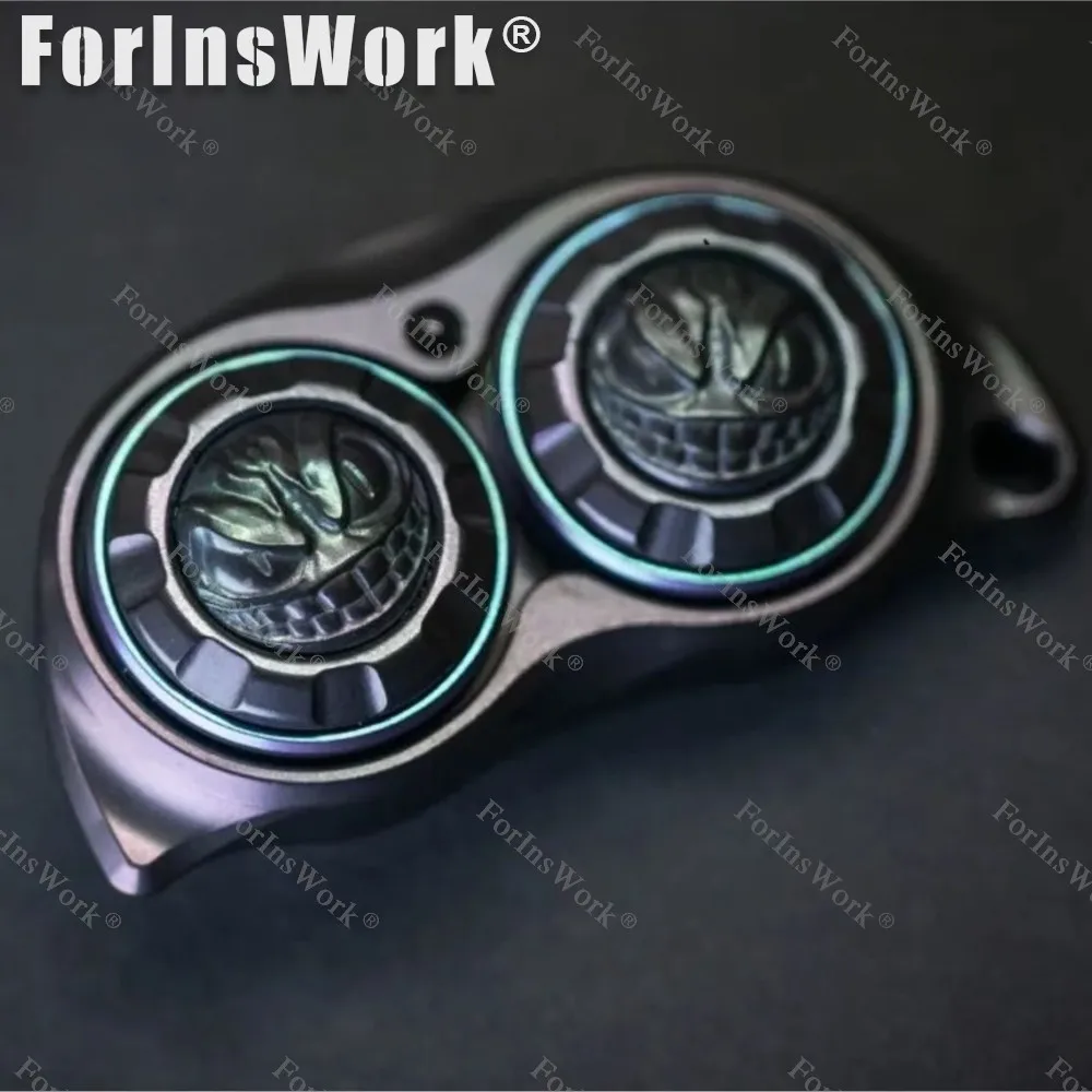 TKEDC Smiley Zirconium Mini Pea Pod Mechaniczne suwaki Fidget Fidgets Zabawki Gadżety