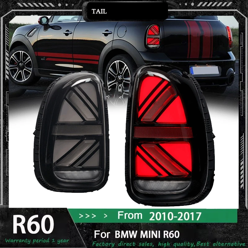 Car LED Tail Lights For BMW Mini Cooper R60 Countryman 2010 2011 2012 -2017 For BMW Mini R60 LED Rear Tail Lamp Plug and Play