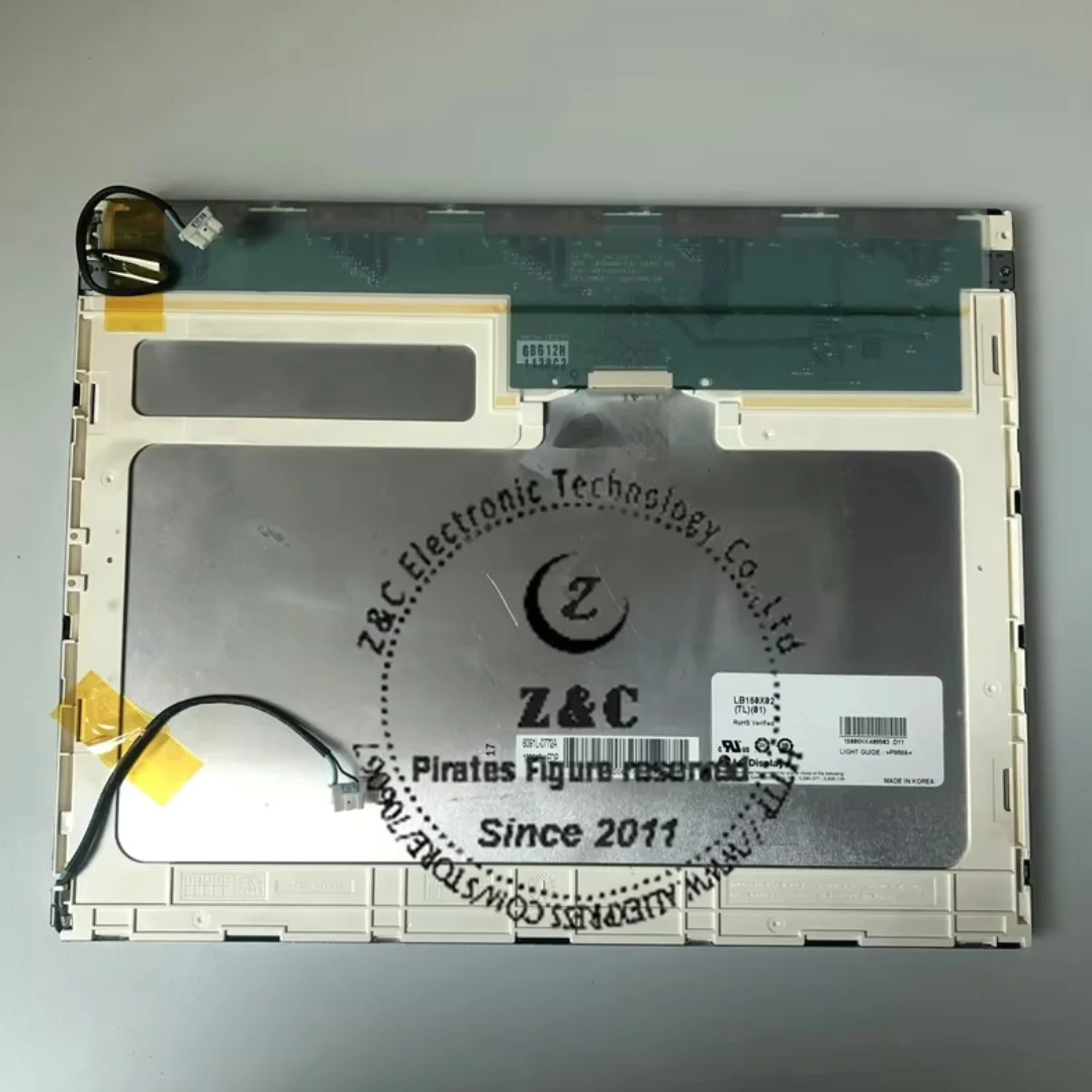 LB150X02(TL)(01) Original 15 Inch LCD Display Screen for Industrial Equipment