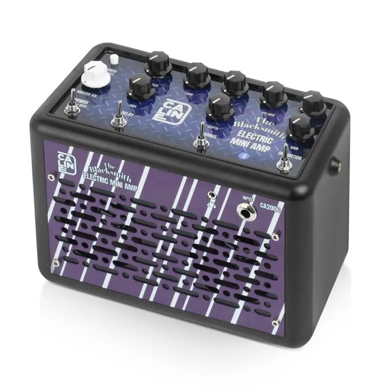 Caline CA200G Portable Mini Battery-Operated Electric Guitar Amp Blacksmith Series Musical Instrument Accessory