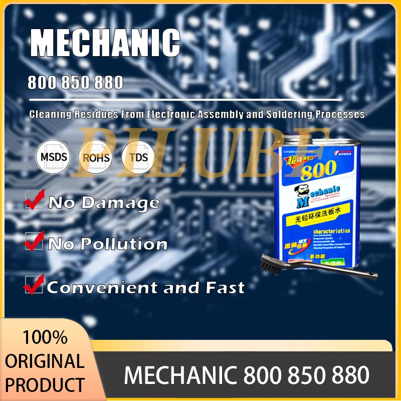 MECHANIC Lead-Free Cleaning Agent for Soldering Residue Removal and Surface Cleaning Applications Original Product