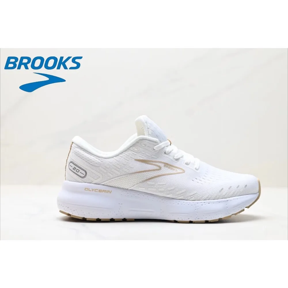 حذاء بروكس الرياضي الكاجوال للرجال Glycerin 20 حذاء الجري للرجال حذاء التدريب الرياضي في الهواء الطلق