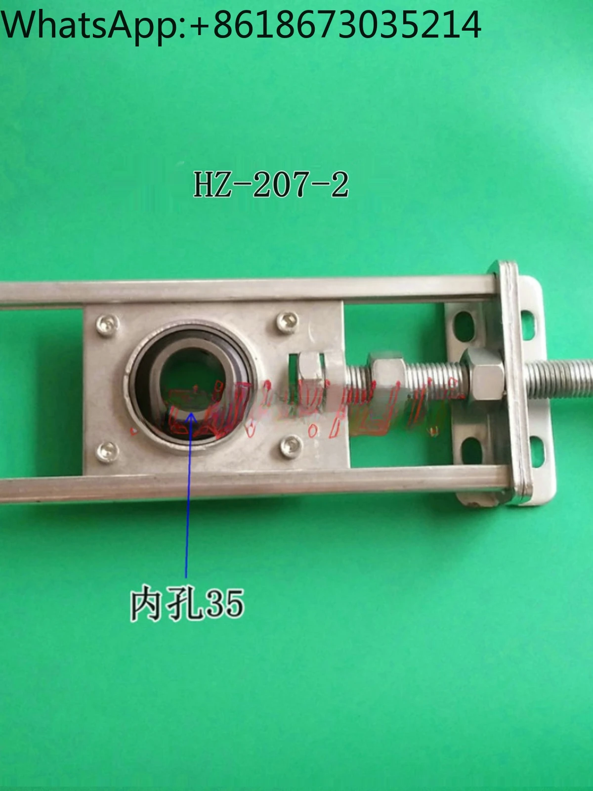 Inner Hole 30/35 Bearing Seat Conveyor Heavy Duty Tensioning Seat Outer Ball Bearing Sliding Adjustment Seat