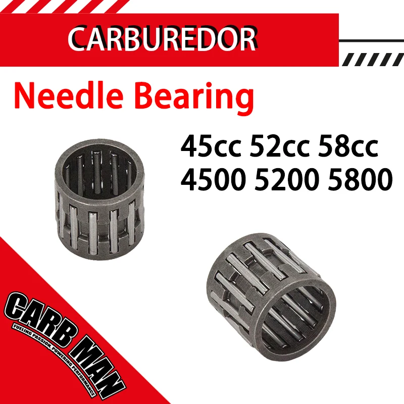 

12x14x14.5mm Chainsaw Rim Sprocket Piston Pin Needle Bearing For 45cc 52cc 58cc 2 Stroke Engine 4500 5200 5800 Garden Tool