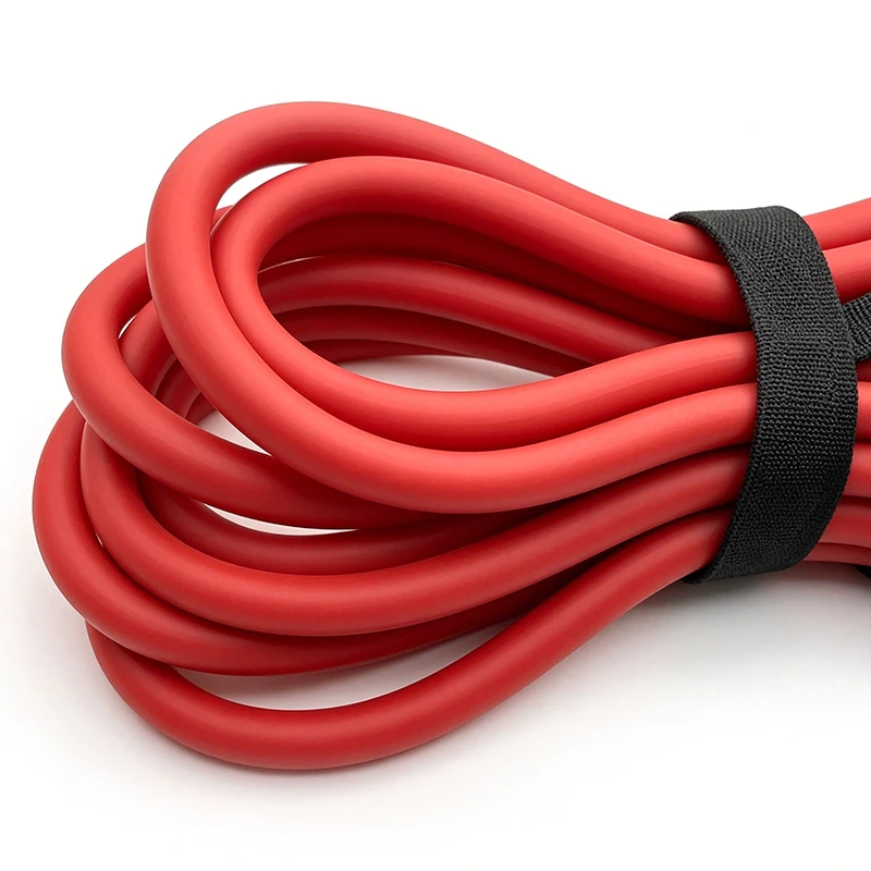 

Elastic Red Latex Rubber Pipe 1-5M ID1.6-6mm Stable Toughness Cold Resistant Stretch Tube Slingshot Replacement Elastic Band