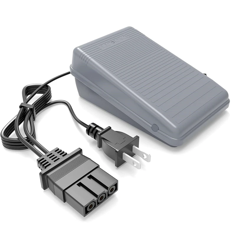 

Сменная педаль и шнур питания для швейной машины Brother Jx2517 Lx3817 Ls2125 Xm2701 1034D, вилка стандарта США