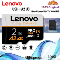 Lenovo 2TB Memory Card 128GB Class 10 V60 TF Card 1TB Mini SD Card 512GB 256GB A2 U3 Micro SD Cards 128GB High Speed TF Cards
