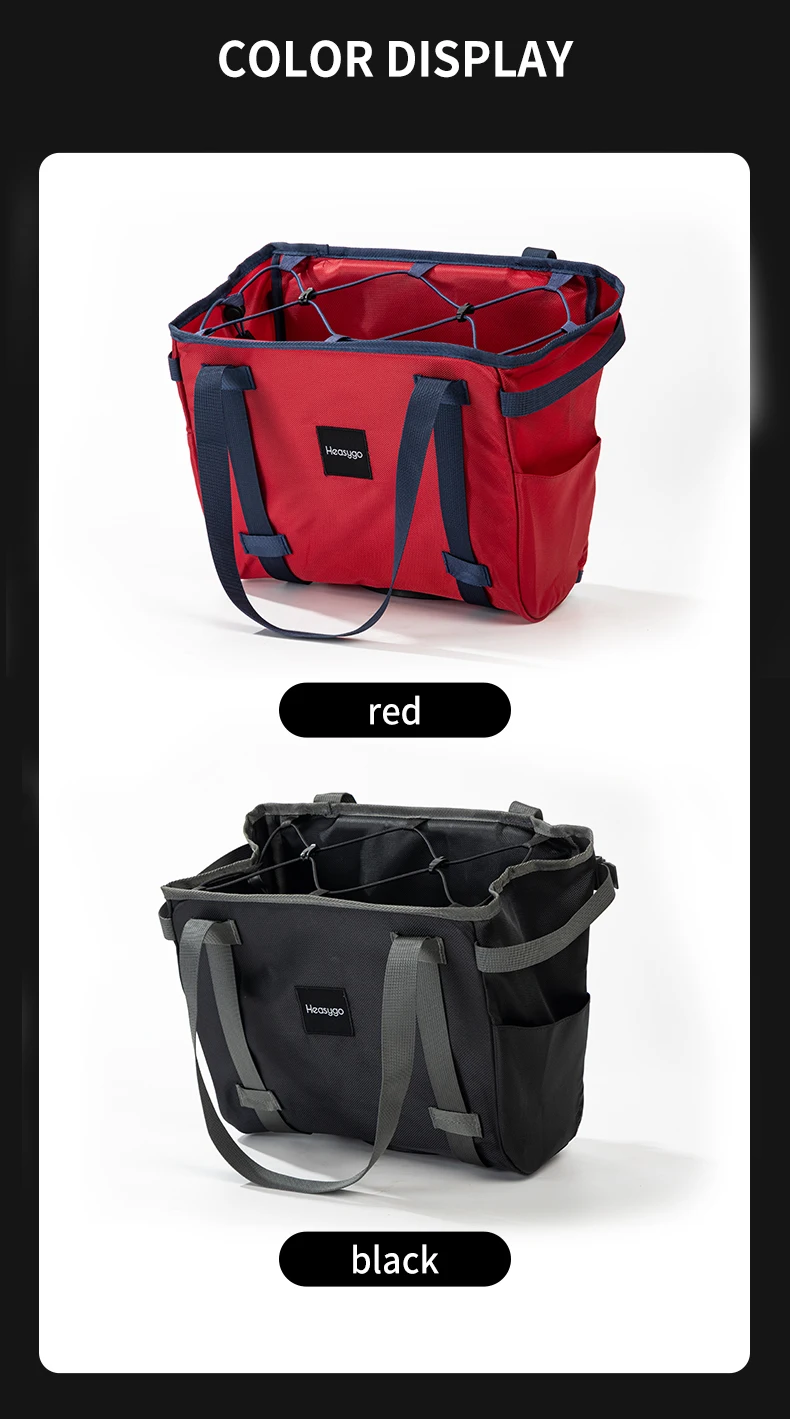 Brompton Faltrad 2602 Kleiner Mini-Vorderkorb Wasserdichte Abnehmbare Handtasche mit Schweinsnase-Adapter – Detail 11