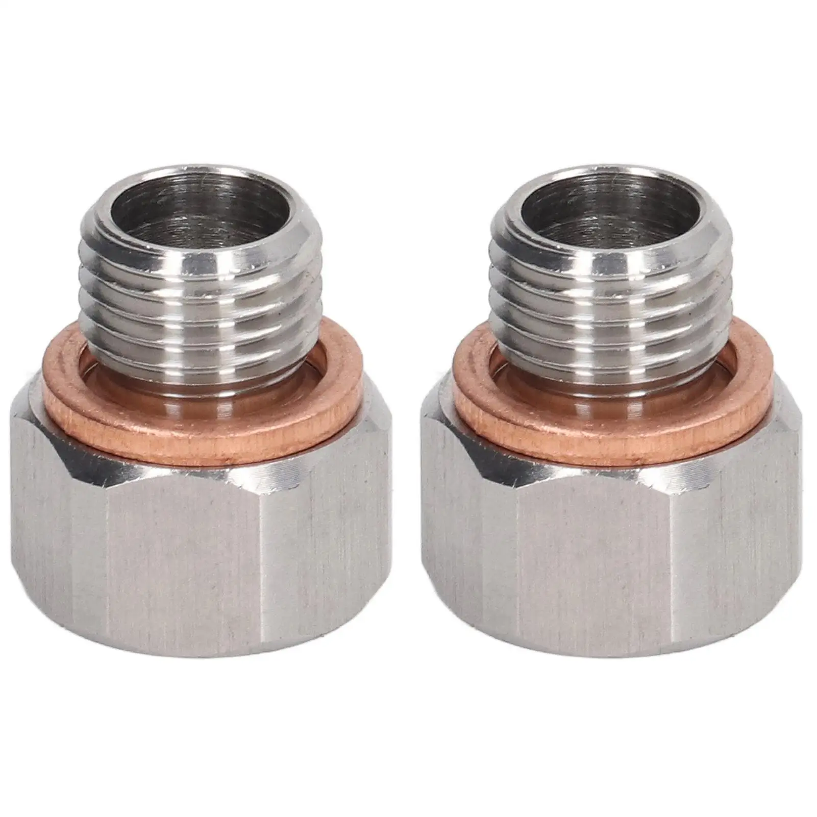 

Female To Male Fitting 1/8in NPT Female To M12x1.25 Male Lightweight High Hardness Metric Fitting Good Sealing for automobiles