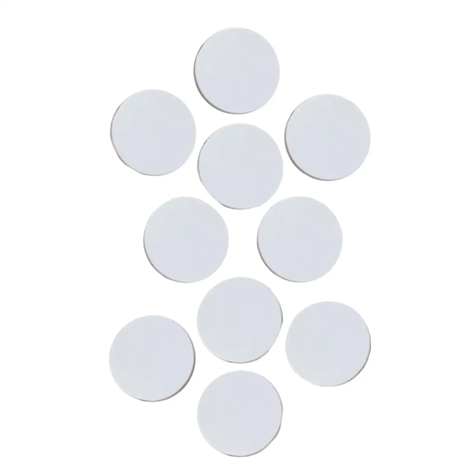 

10 Pieces Ntag215 Round NFC Card Amiibo Programmable Clothing Linkage Cards 25mm
