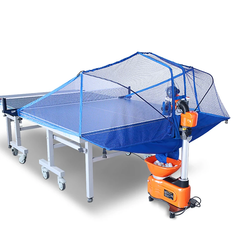 Double Fish E6 Table Tennis Ball Machine Home Automatic Ball Machine Training Automatic Recycling Table Tennis  Robot