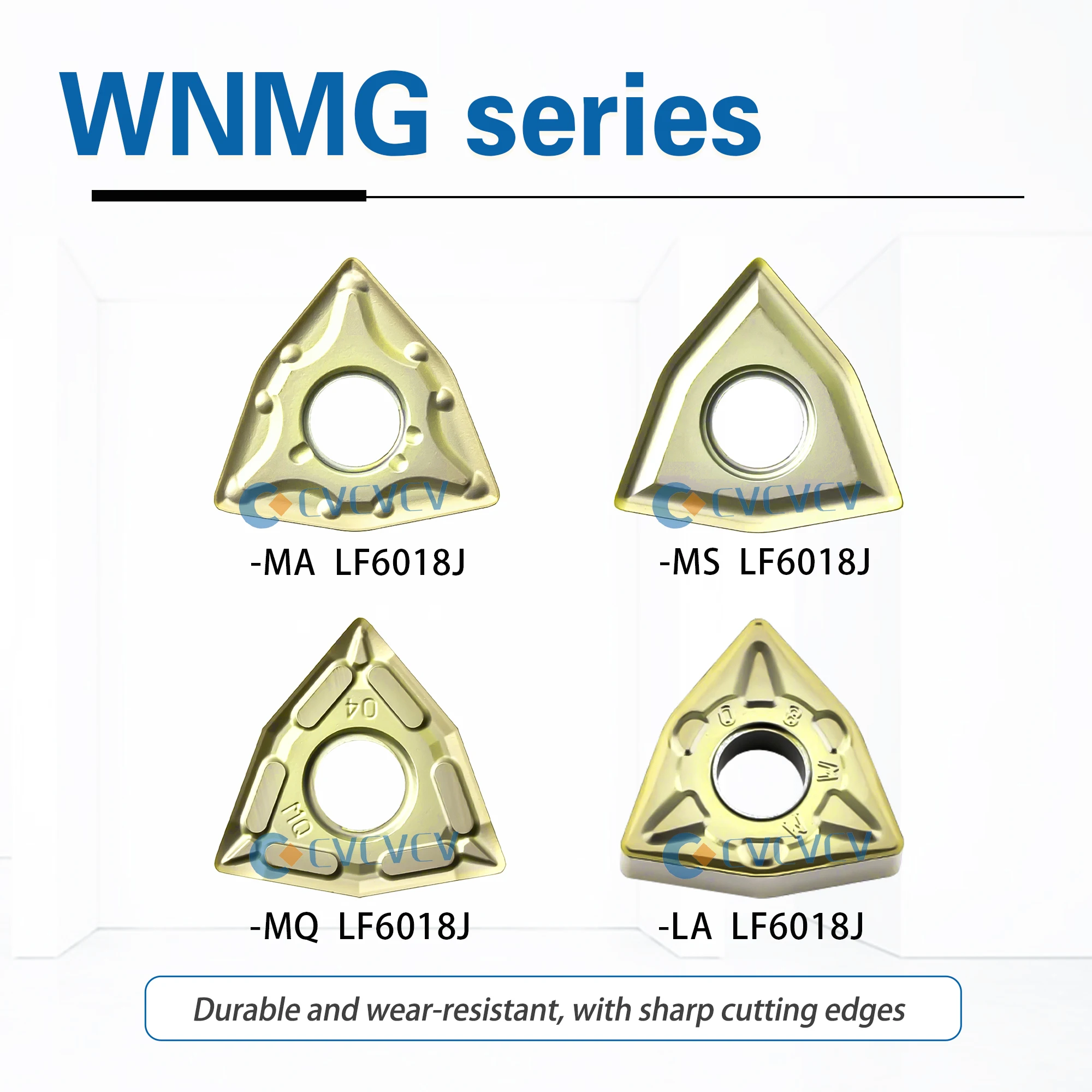 WNMG080404 WNMG080408-LM MS MA MQ LF6018J Stainless Steel Processing Special tool DESKAR100%Original Outer Circular Turning Tool