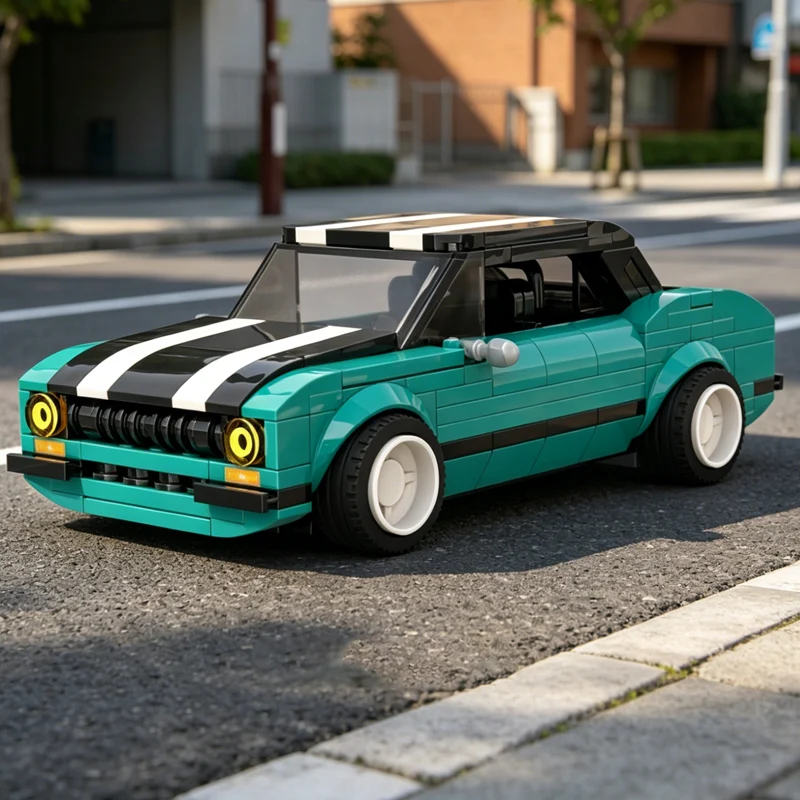 

Speed Racing Car Model MOC Building Bricks MK1 American Muscle Car Modular Technology Children Holiday Gifts Assemble Toys Suit
