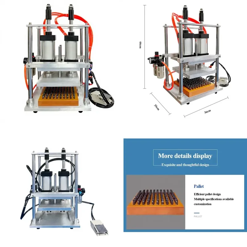 for Bottle Semi Automatic Desktop Pneumatic Capping Machine