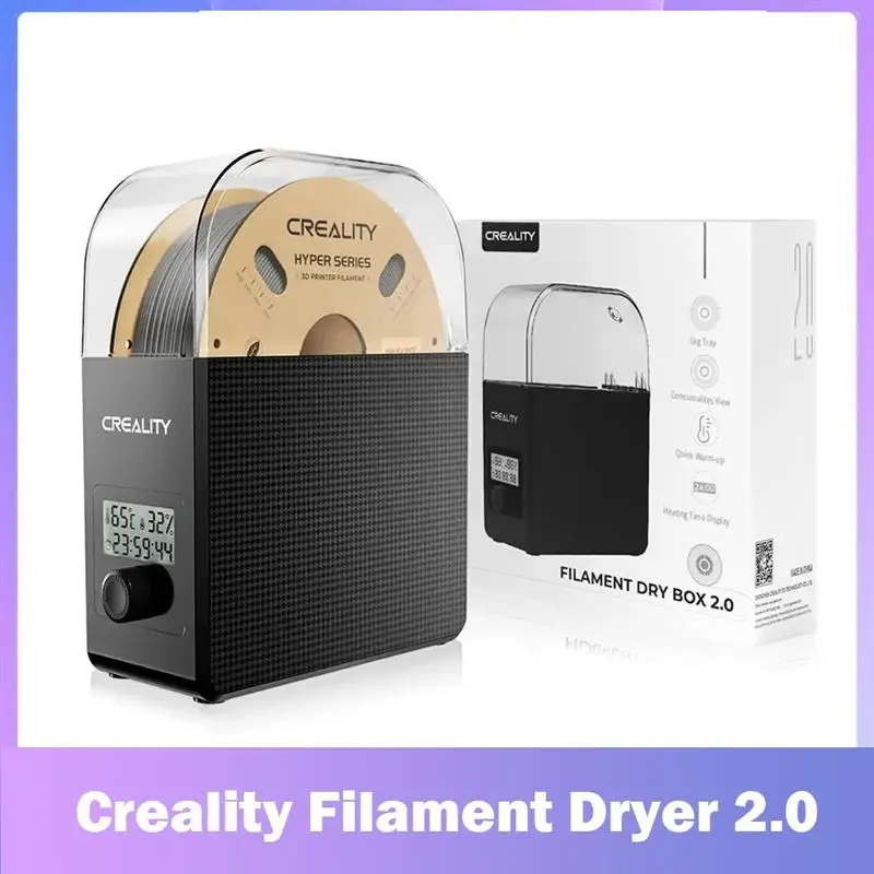 To Filament Dryer 2.0 Filament Dehydrator 3D Printer Spool Holder Upgraded Dry Box for Keeping 1.75mm 2.85mm Filament Dry