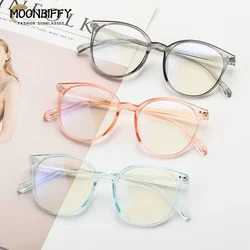 Anti Blue Light Glasses Transparent Computer Goggles Versatile Fashion Sunglasses UV400 Women Face Decor Glasses Accessories