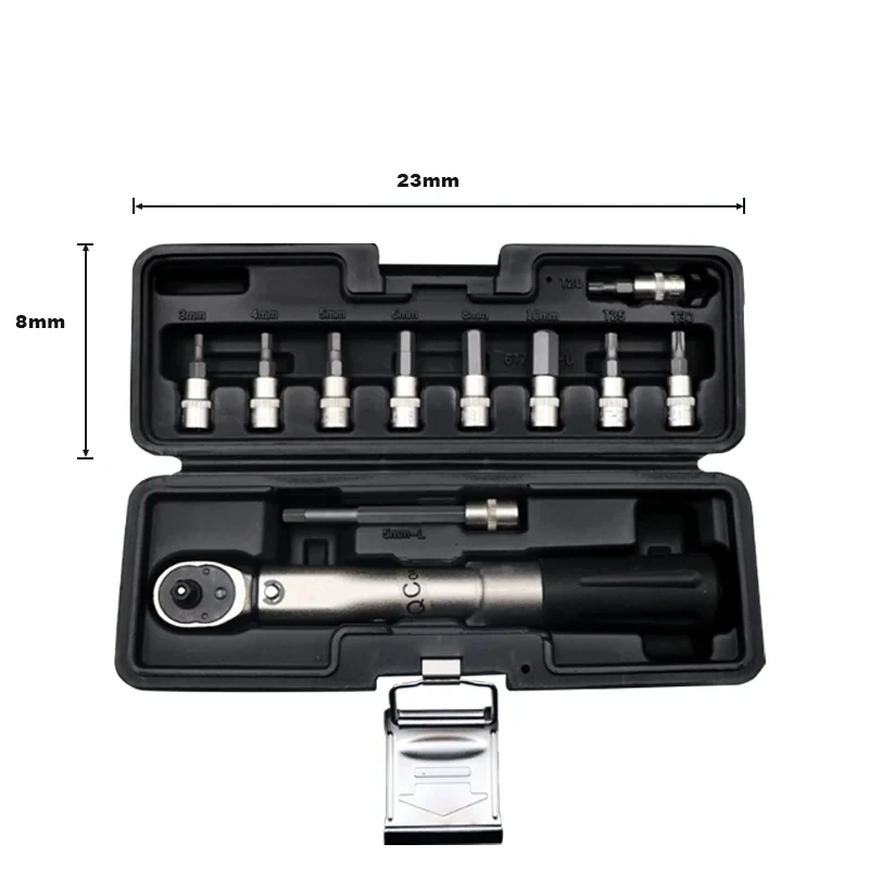 Bicycle Professional Ratchet Torque Wrench Allen Key Tools Socket Spanner Set Cycling Multifunction Repair Tool Kits