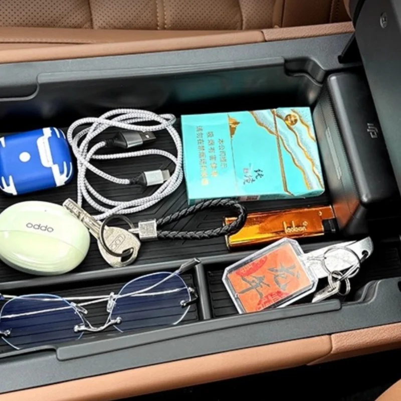Car Central Control Armrest Box Storage Box For Nissan Land Exploration Car Storage Organizing Accessorie