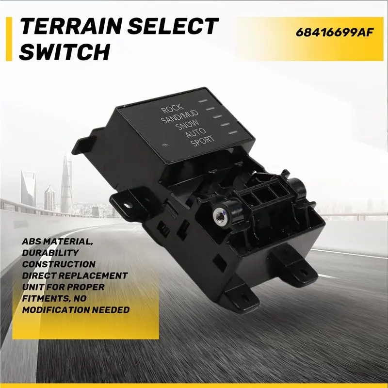 Terrain Select Switch For Jeep Grand Cherokee L 2021-2024 Car Accessories
