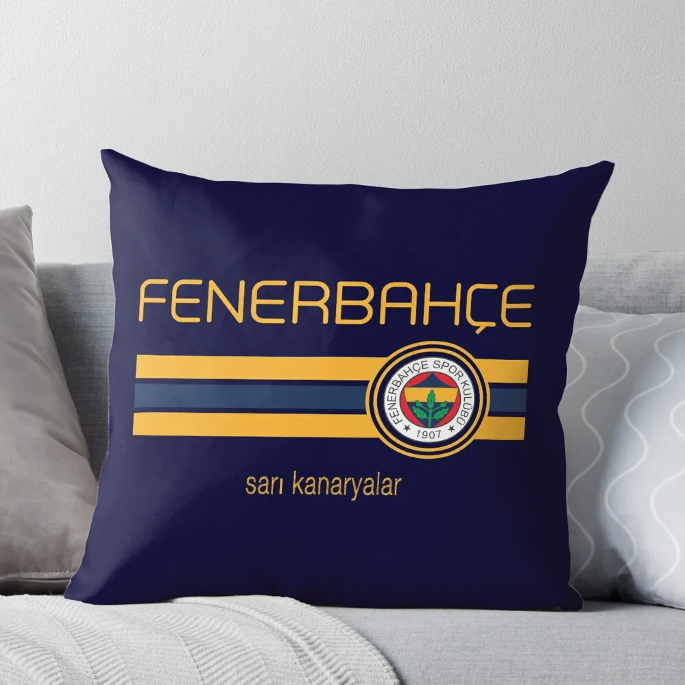 

Super League - Fenerbahce (Home Navy) Throw Pillow christmas pillow case ornamental pillows